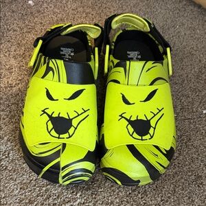 Neon logos boogie clogs